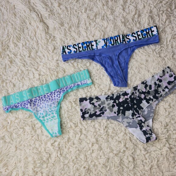 New Victoria's Secret Colorful Thongs - Picture 5 of 15
